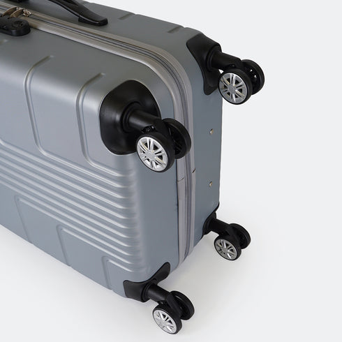 Maleta de cabina de S-15kg-55cm / M-20kg- 62cm de ABS Empire Plateado