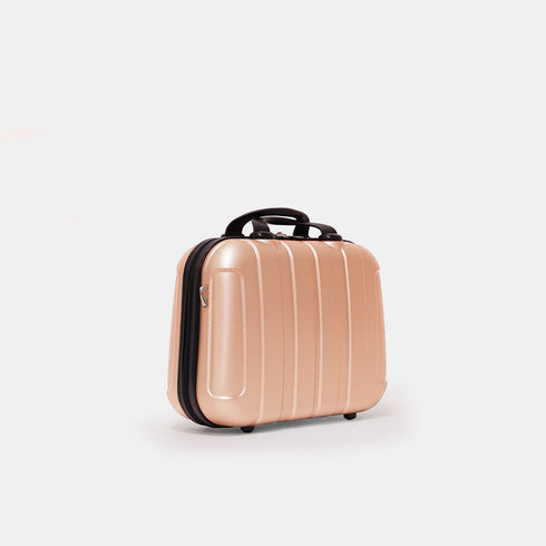 Neceser de viaje tamaño S rosa dorado Kike