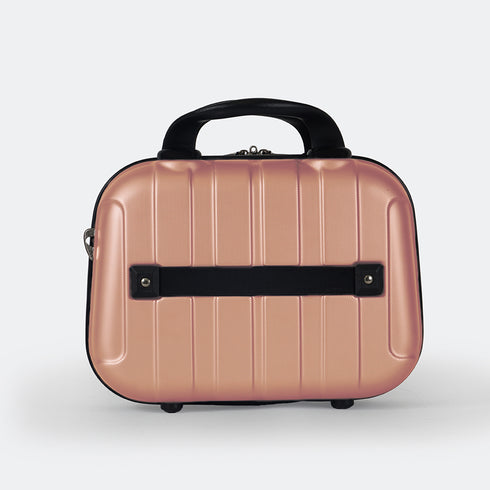 Neceser de viaje tamaño L rosa dorado Kike