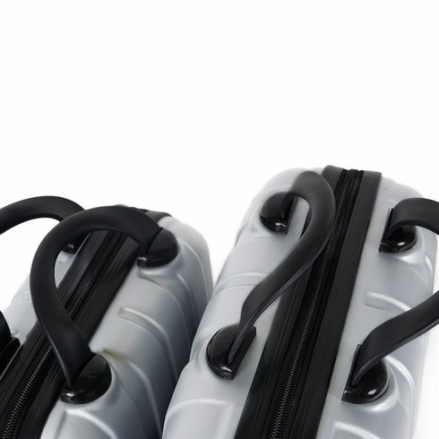 Neceser de viaje tamaño S plata Kike