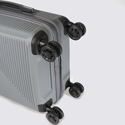 Maleta de cabina XS-10kg-50cm/S-15kg-55cm de Polipropileno Jonny Gris