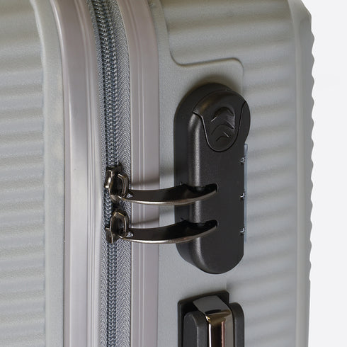 Maleta de cabina XS-10kg-50cm/S-15kg-55cm de Polipropileno Jonny Gris