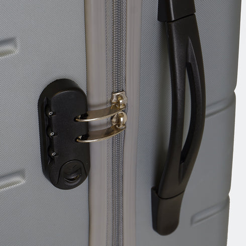 Maleta de cabina de S-15kg-55cm / M-20kg- 62cm de ABS Empire Plateado