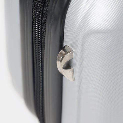 Neceser de viaje tamaño S plata Kike