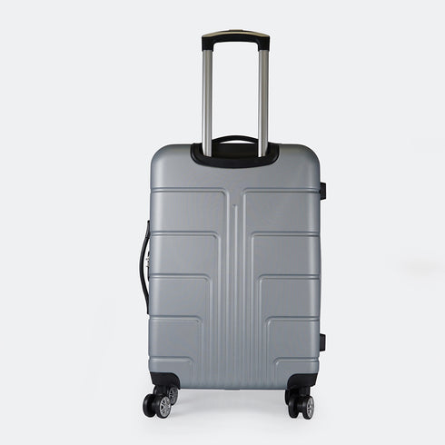 Maleta de cabina de S-15kg-55cm / M-20kg- 62cm de ABS Empire Plateado