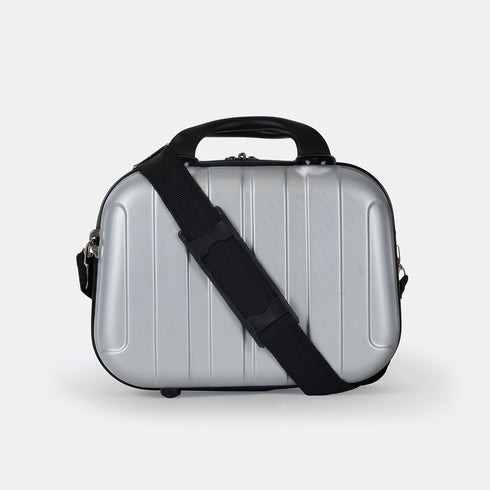 Neceser de viaje tamaño S plata Kike