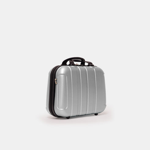 Neceser de viaje tamaño S plata Kike