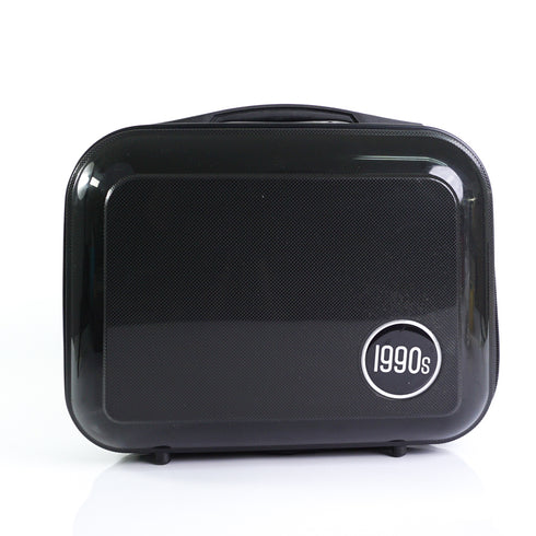 Neceser de viaje 25cm de polipropileno negro Steven