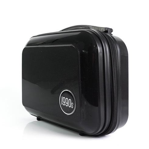 Neceser de viaje 25cm de polipropileno negro Steven