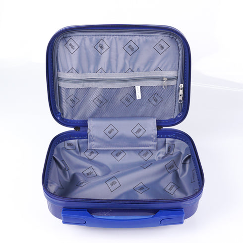 Neceser de viaje 25cm de polipropileno azul Steven