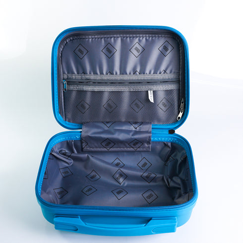 Neceser de viaje 25cm de polipropileno turquesa Steven