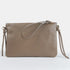 Bolso bandolera de piel khaki Tamara