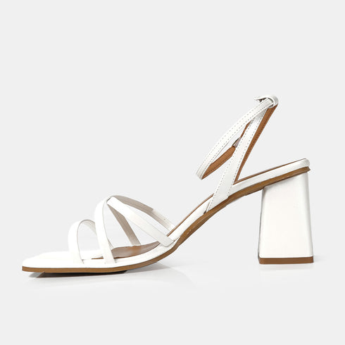 Sandalias con tacón con tiras Belén