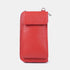 Bolsos para móvil y cartera de piel rojo Cira
