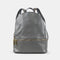 Mochila de piel para mujer gris Jenny