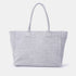 Bolso shopper de piel serraje gris Aurora
