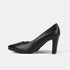 Zapatos de tacón 8cm de piel negro Tania