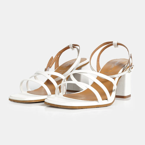 Sandalias con tacón con tiras Belén