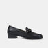 Mocasines de piel para mujer napa negro Plath