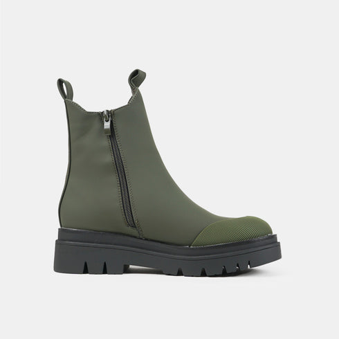 Botines Chelsea para mujer verdes Debbie