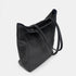 Bolso shopper para mujer de piel para personalizar negro Amy