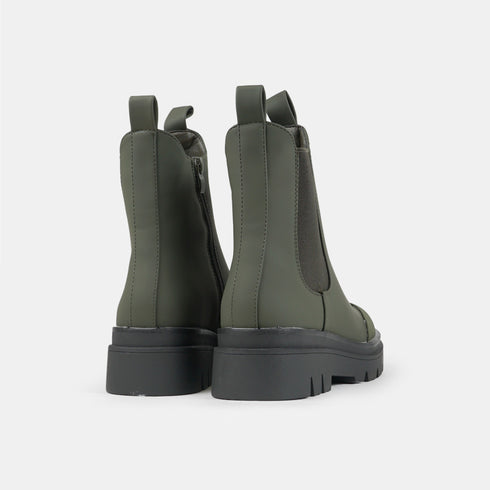 Botines Chelsea para mujer verdes Debbie