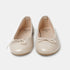 Bailarinas de piel mujer beige Lois