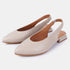 Zapatos planos de piel para mujer beige Beatriz