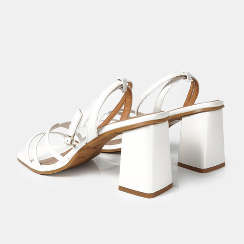 Sandalias con tacón con tiras Belén