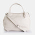 Bolso de mano de piel estilo saco para mujer beige Stefy