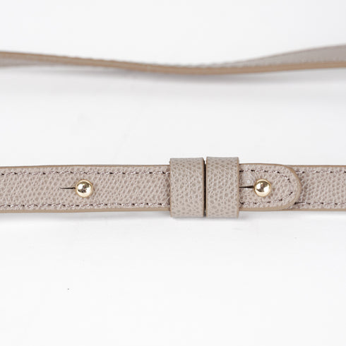 Bolso bandolera de piel para mujer khaki Ainara