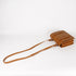 Bolso bandolera de piel para mujer marrón Ainara