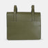 Bolso bandolera de piel para mujer verde Ainara