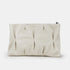Bolso de bandolera de piel arrugada beige Cecilia M