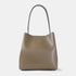 Bolso Hobo de Piel Khaki para Mujer - Leticia