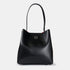 Bolso Hobo de Piel Negro para Mujer - Leticia