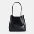 Bolso Hobo de Piel Negro para Mujer - Leticia