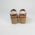 Sandalias con cuña de esparto Sahara (Blanco)