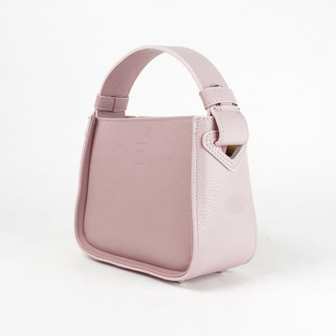 Bolso de mano de piel para mujer Pandorín rosa