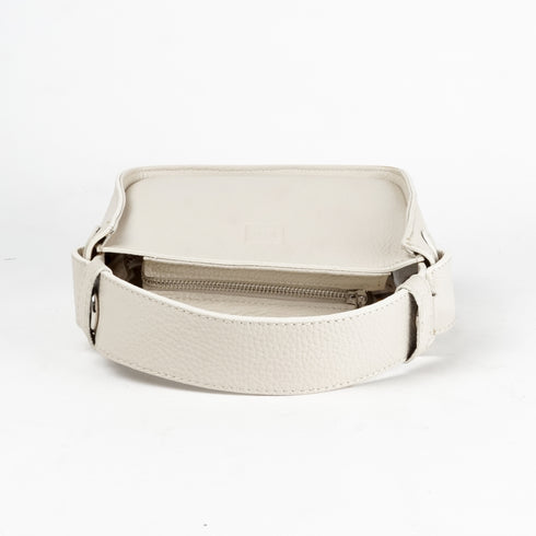 Bolso de mano de piel para mujer Pandorín beige