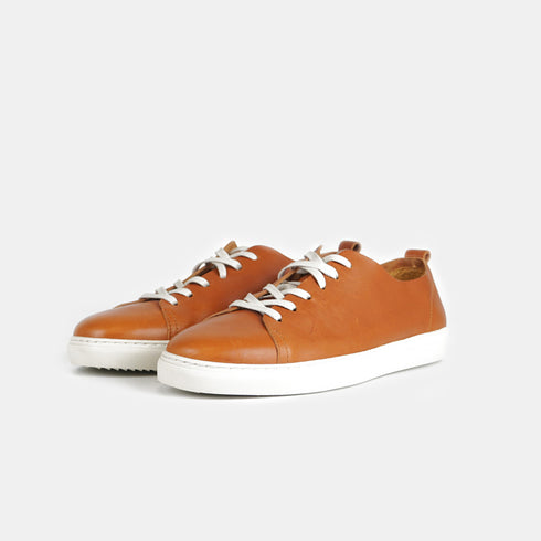 Zapatilla Deportiva Casual de Hombre con Cordones Liam Marrón