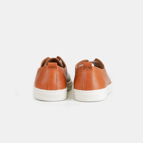 Zapatilla Deportiva Casual de Hombre con Cordones Liam Marrón