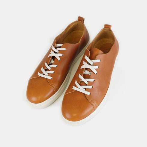 Zapatilla Deportiva Casual de Hombre con Cordones Liam Marrón