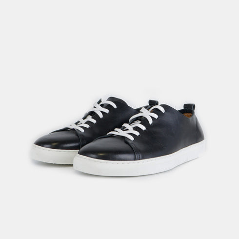 Zapatilla Deportiva Casual de Hombre con Cordones Liam Negro