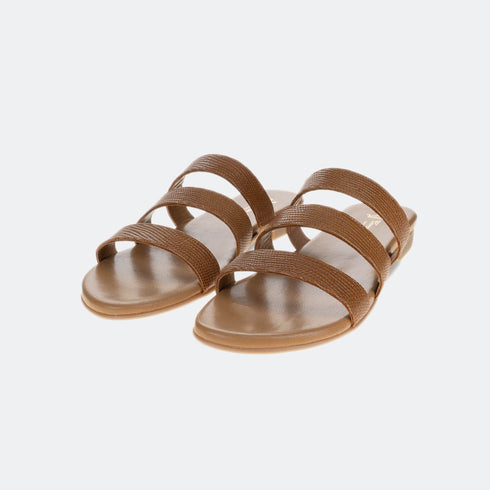 Sandalia romano de piel Dafnis Cuero