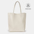 Bolso shopper para mujer de piel para personalizar beige Amy