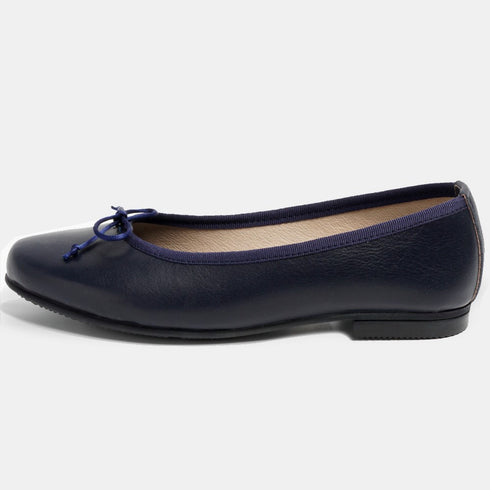 Bailarinas de piel mujer azul marino Lois