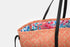 Bolso tote de rafia grande mujer con neceser interior reversible Paz