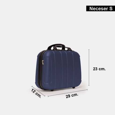 Neceser de viaje tamaño S azul oscuro Kike
