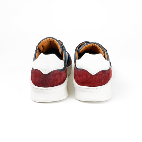 Zapatilla deportiva de hombre con cordones azul Zaid